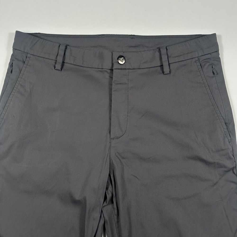 Birddogs Khaki Pants Mens 34x32 Performance Stretch Chino Grey